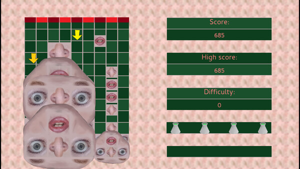 Falling Face Fragments screenshot 1