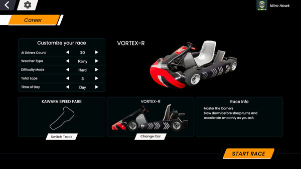 Скриншот из Kart Racing World