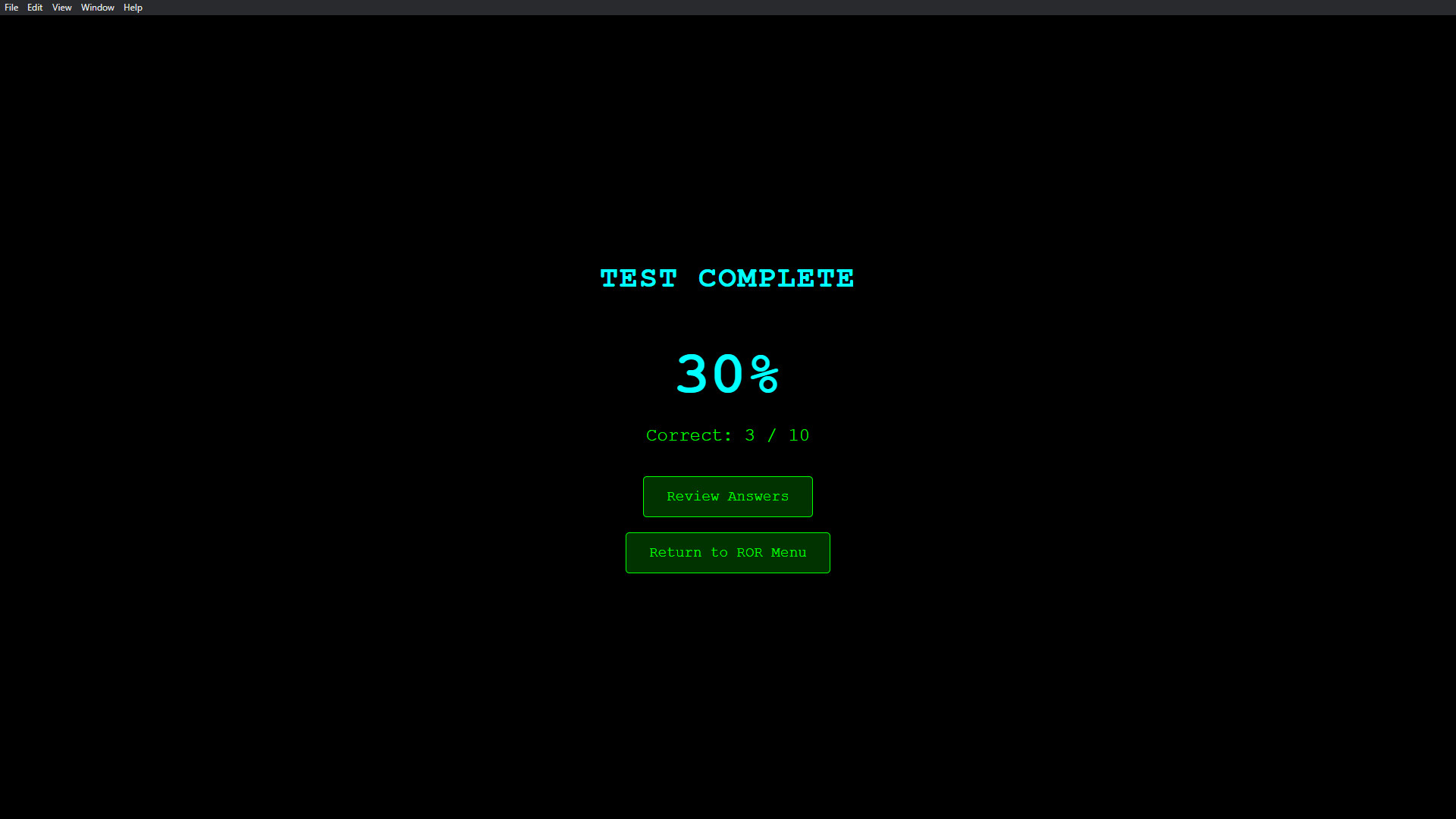 Watchstander: COLREGS/Rules of the Road Training Administrator screenshot