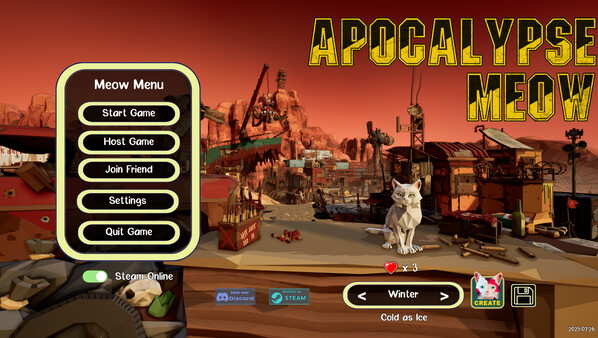 Screenshot of Apocalypse Meow gameplay showing in-action mechanics