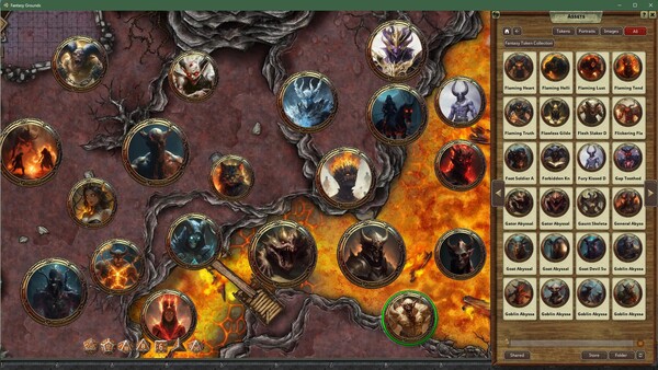 Fantasy Grounds - Fantasy Token Collection - Abyss 01