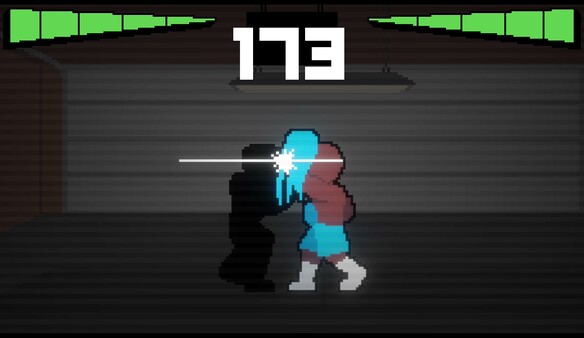 Screenshot of Punch Punch PUNCH!!! gameplay showing in-action mechanics