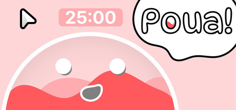 Poua! – Your Pomodoro Buddy & Minimal Desktop Timer