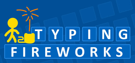 Typing Fireworks header banner