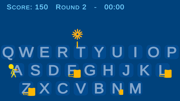 Typing Fireworks Demo