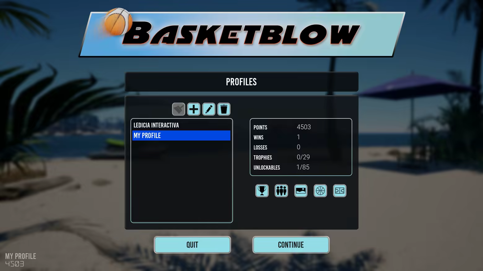 BasketBlow screenshot 1