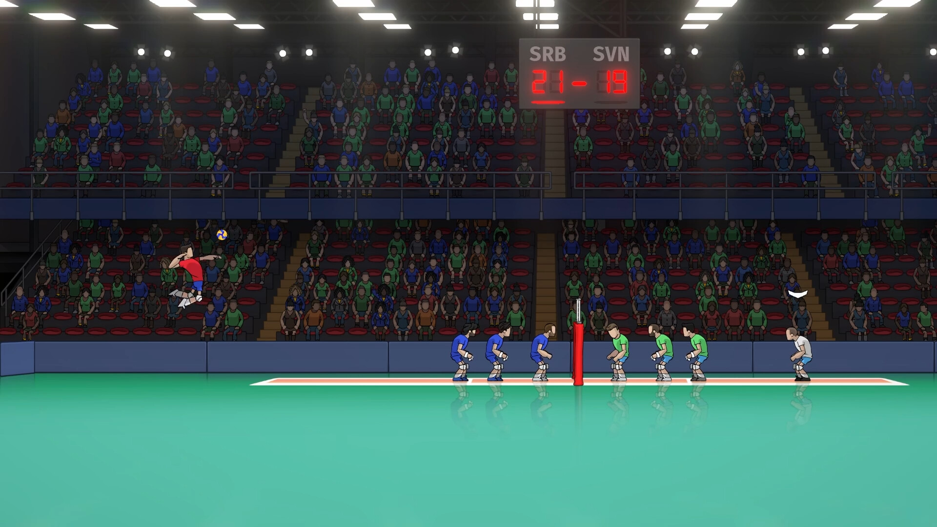 Thunder Spikes Volleyball screenshot 3