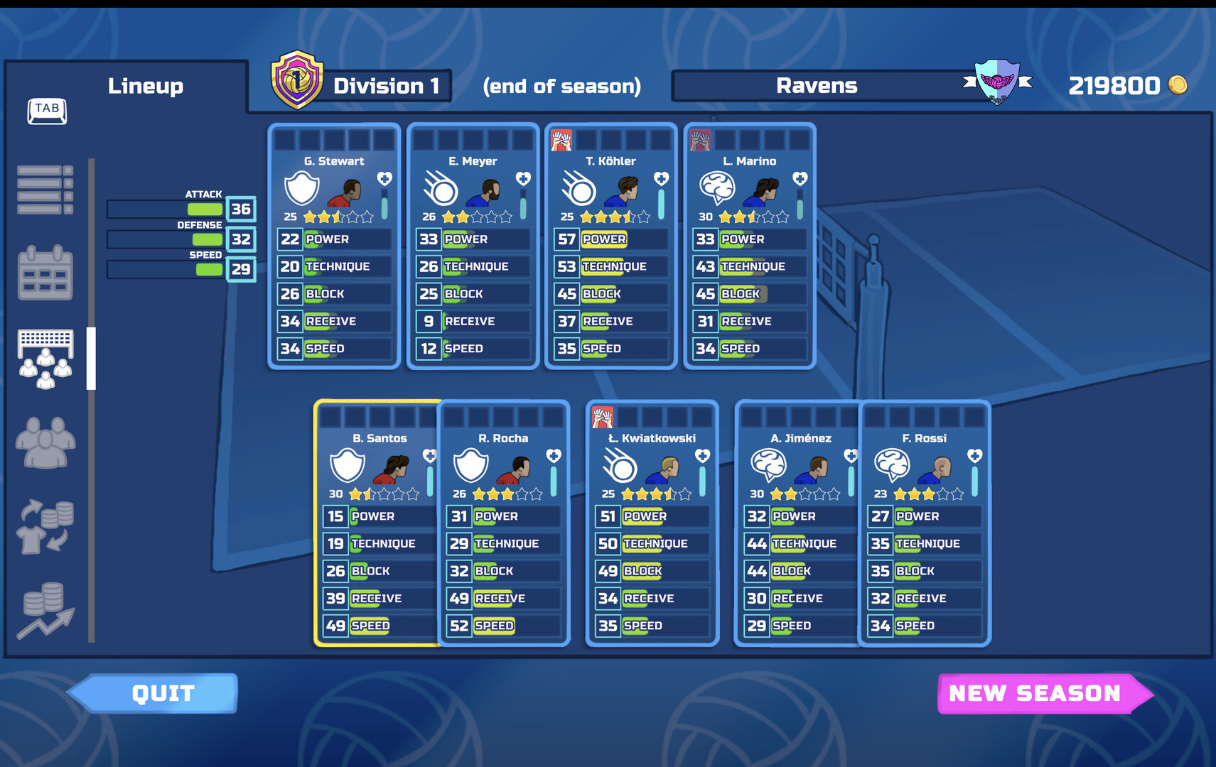 Thunder Spikes Volleyball screenshot #15