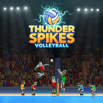 Thunder Spikes Volleyball.