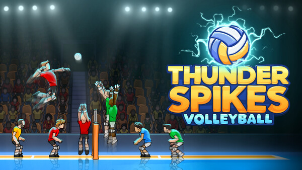 Thunder Spikes Volleyball.