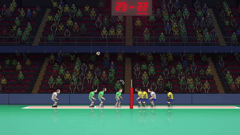Thunder Spikes Volleyball video 1