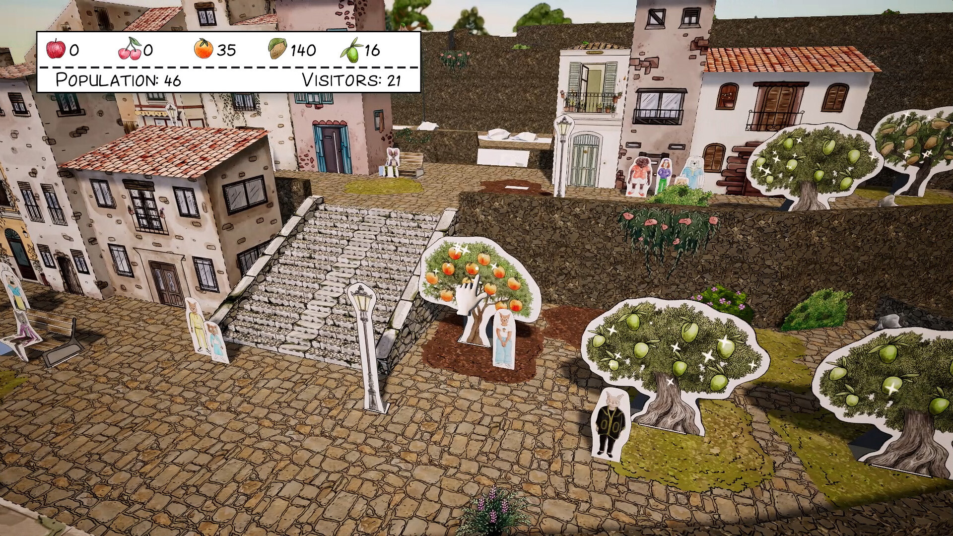 Cutout Village screenshot 1