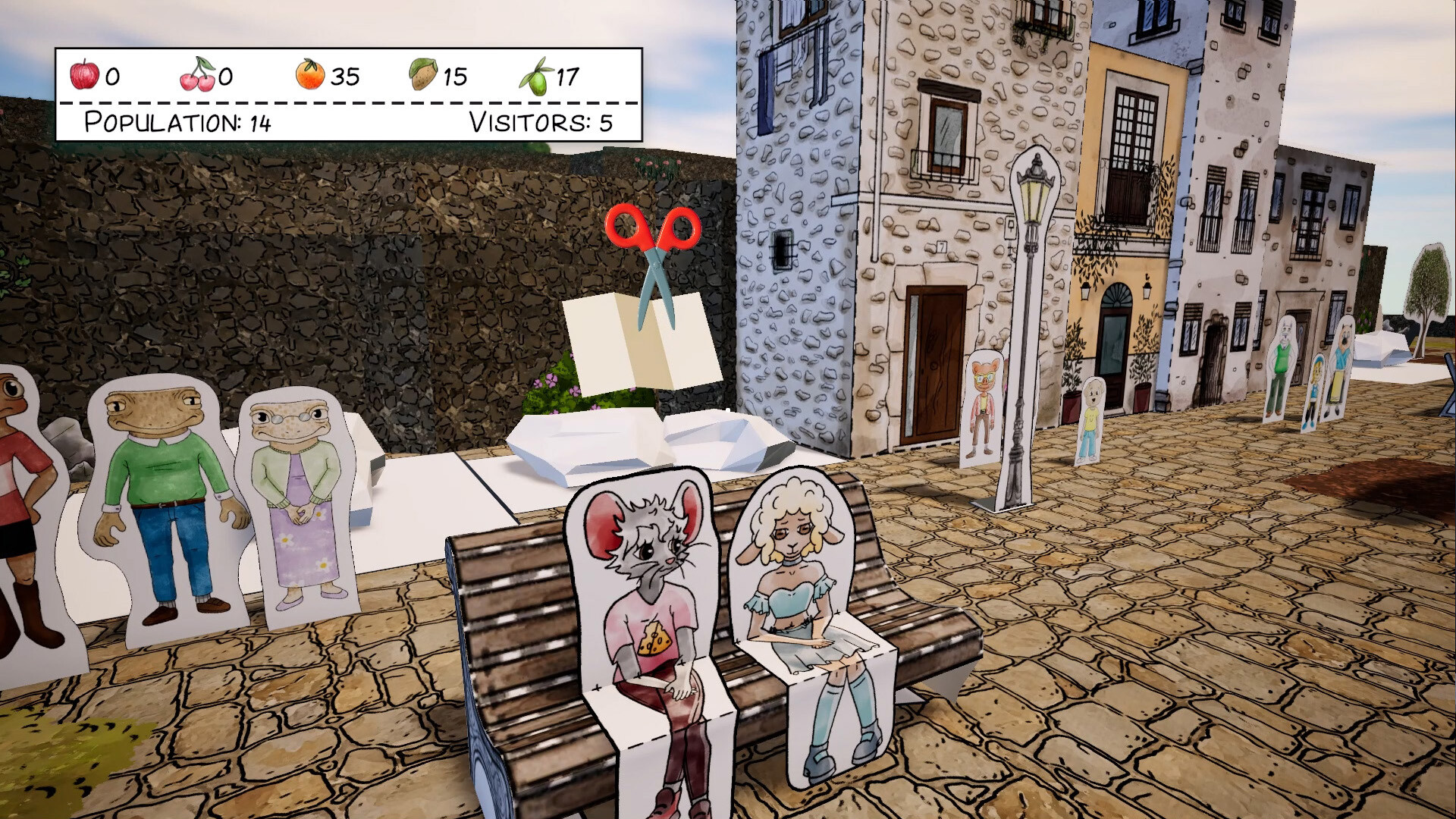 Cutout Village screenshot #1
