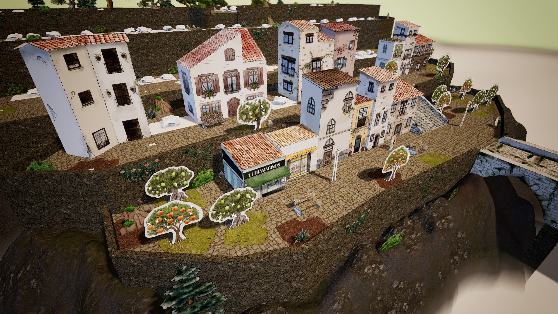 Cutout Village screenshot #1