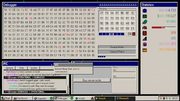 MMO98 screenshot