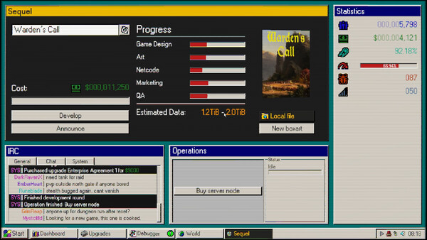 Screenshot 4 of MMO98 - final gameplay screenshot