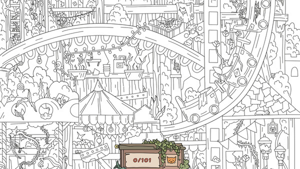 Hidden Cats: Old Amusement Parkfor windows and Linux 1