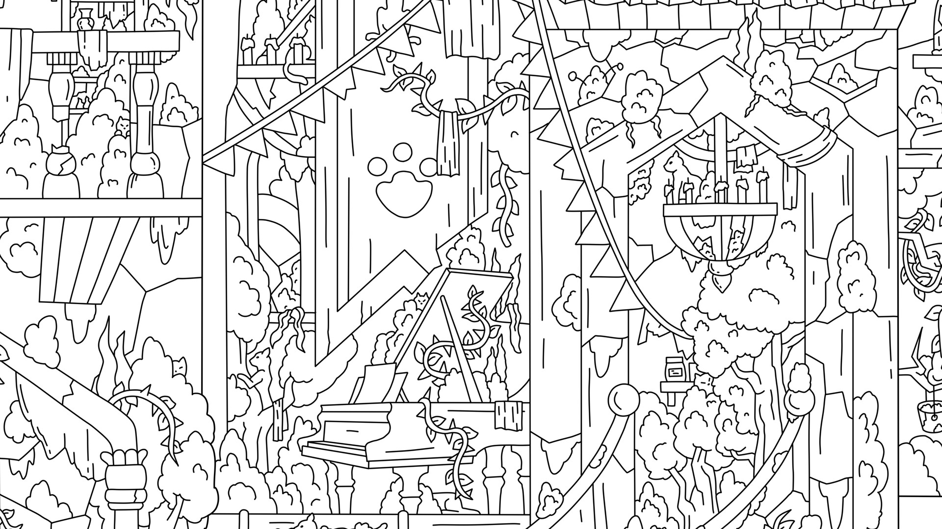 Hidden Cats: Old Amusement Park - Extra Level Featured Screenshot #1