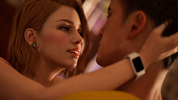 Screenshot of High Desire - Season One gameplay showing in-action mechanics