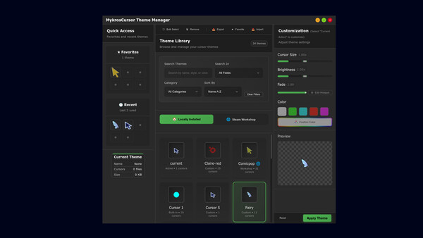 MykrosCursor for linux