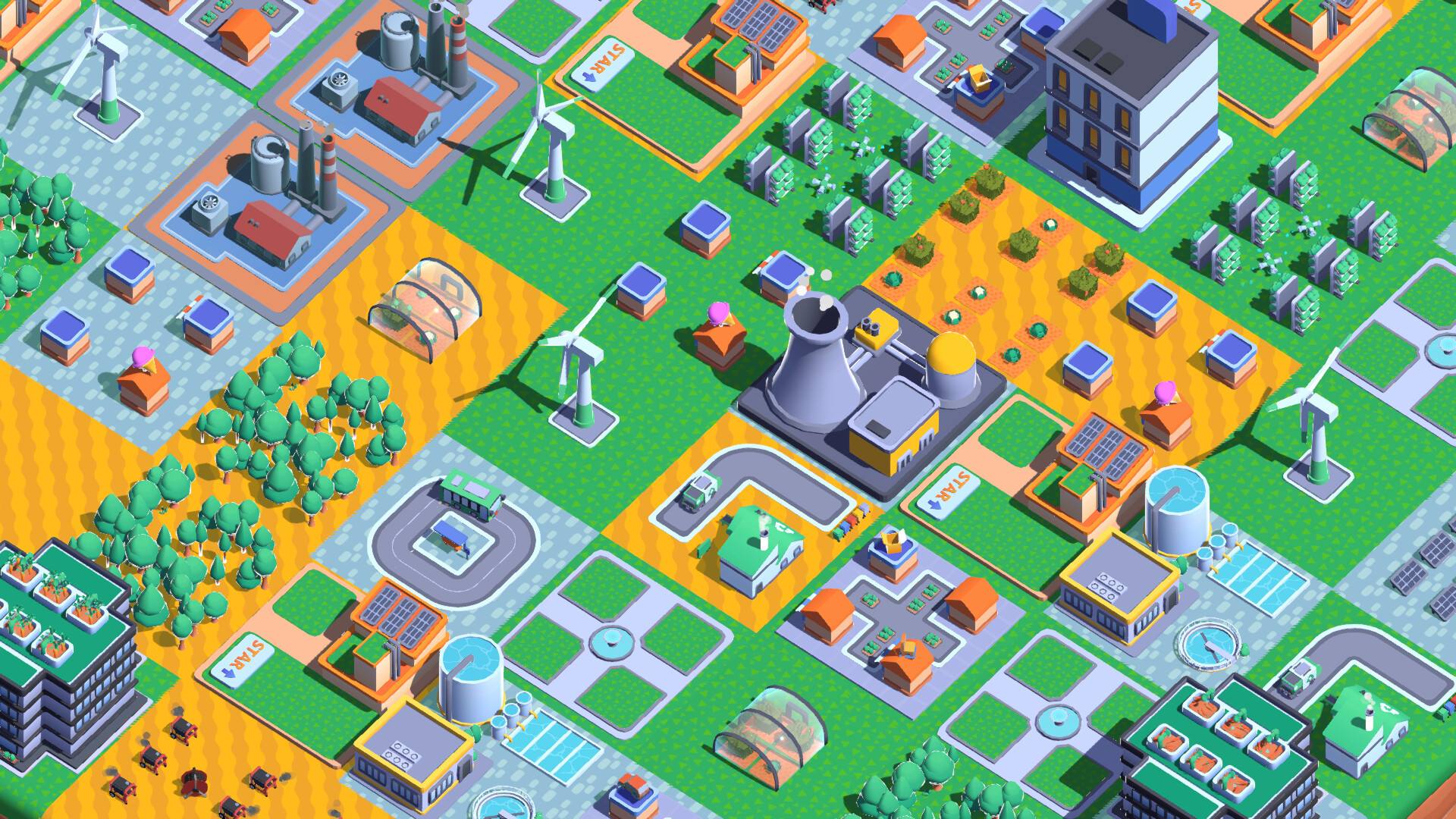 Скриншот игры Eco City Planner - 6