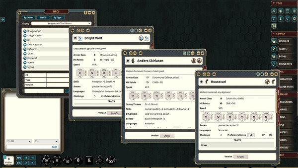 Fantasy Grounds - Thrones & Bones Adventure Book: Vengeance of the Valravn