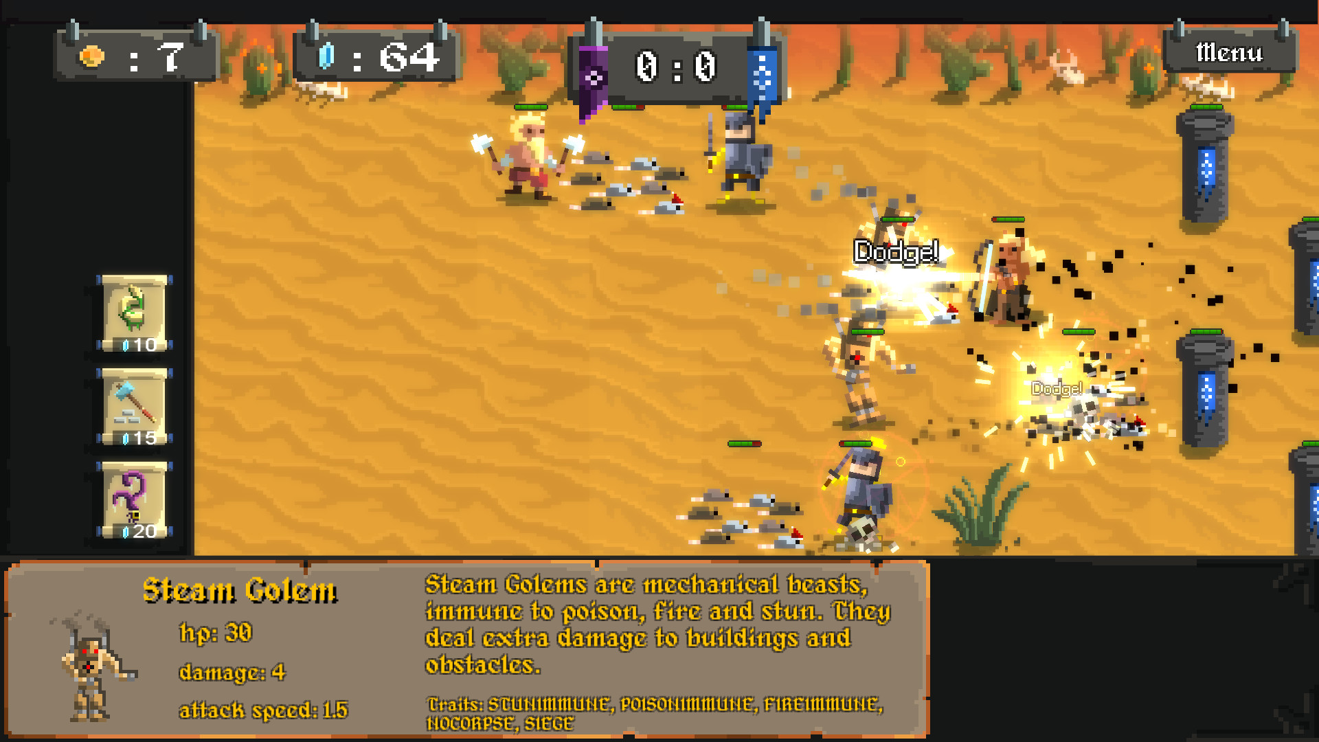 #10. Army of Pixels (Steam) 由: Gergely Zsolnay
