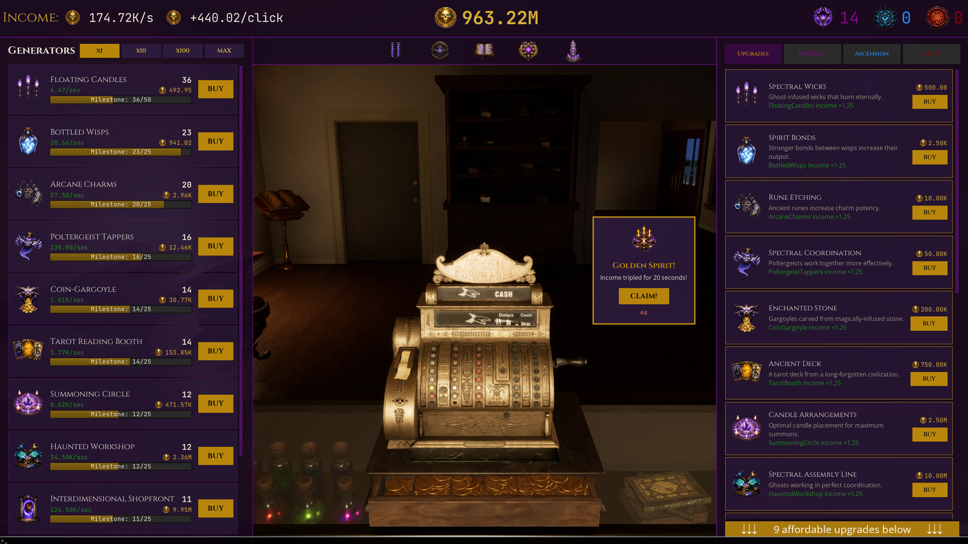 Occult Shop Clicker screenshot #6