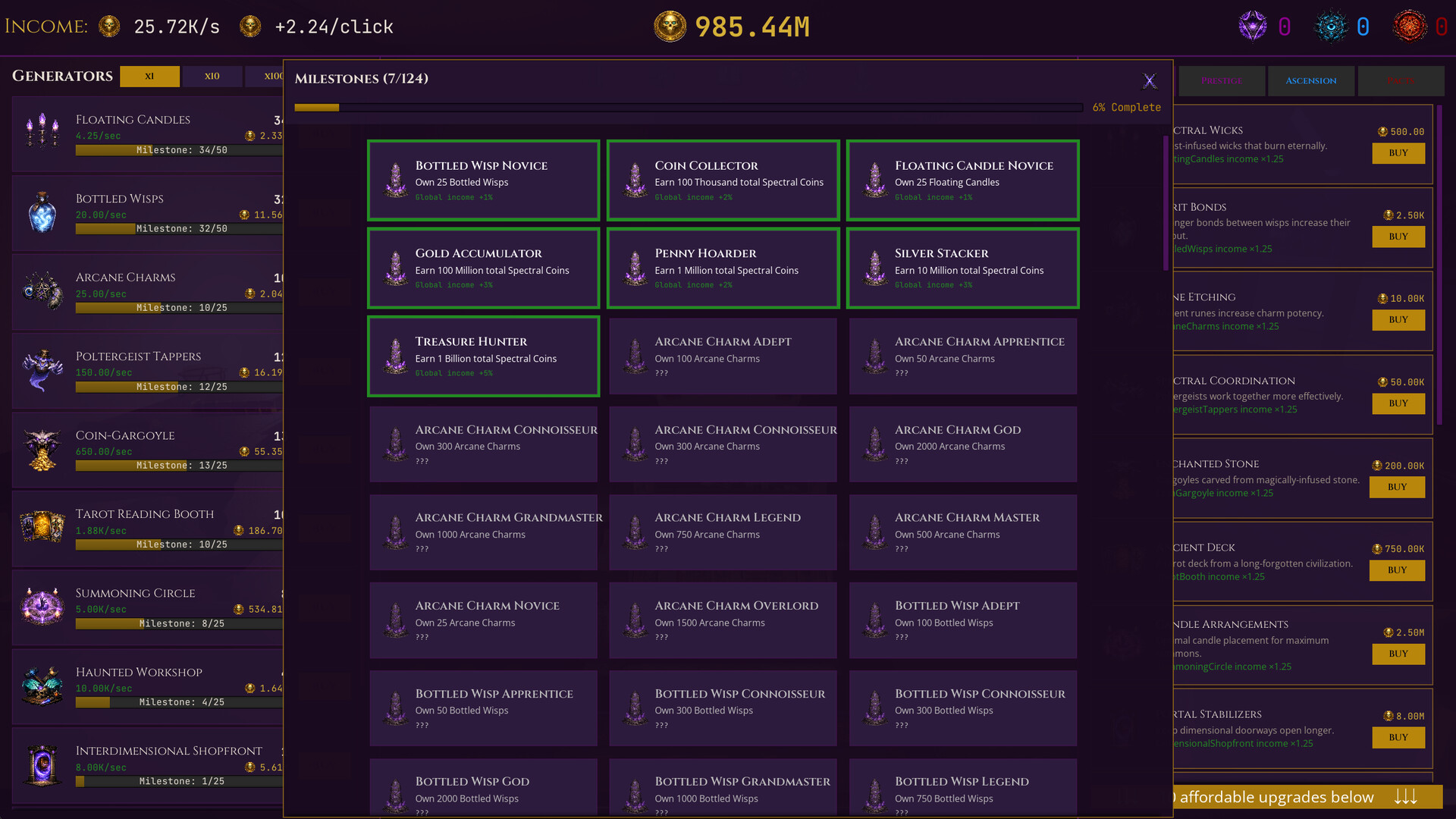 Occult Shop Clicker screenshot #4