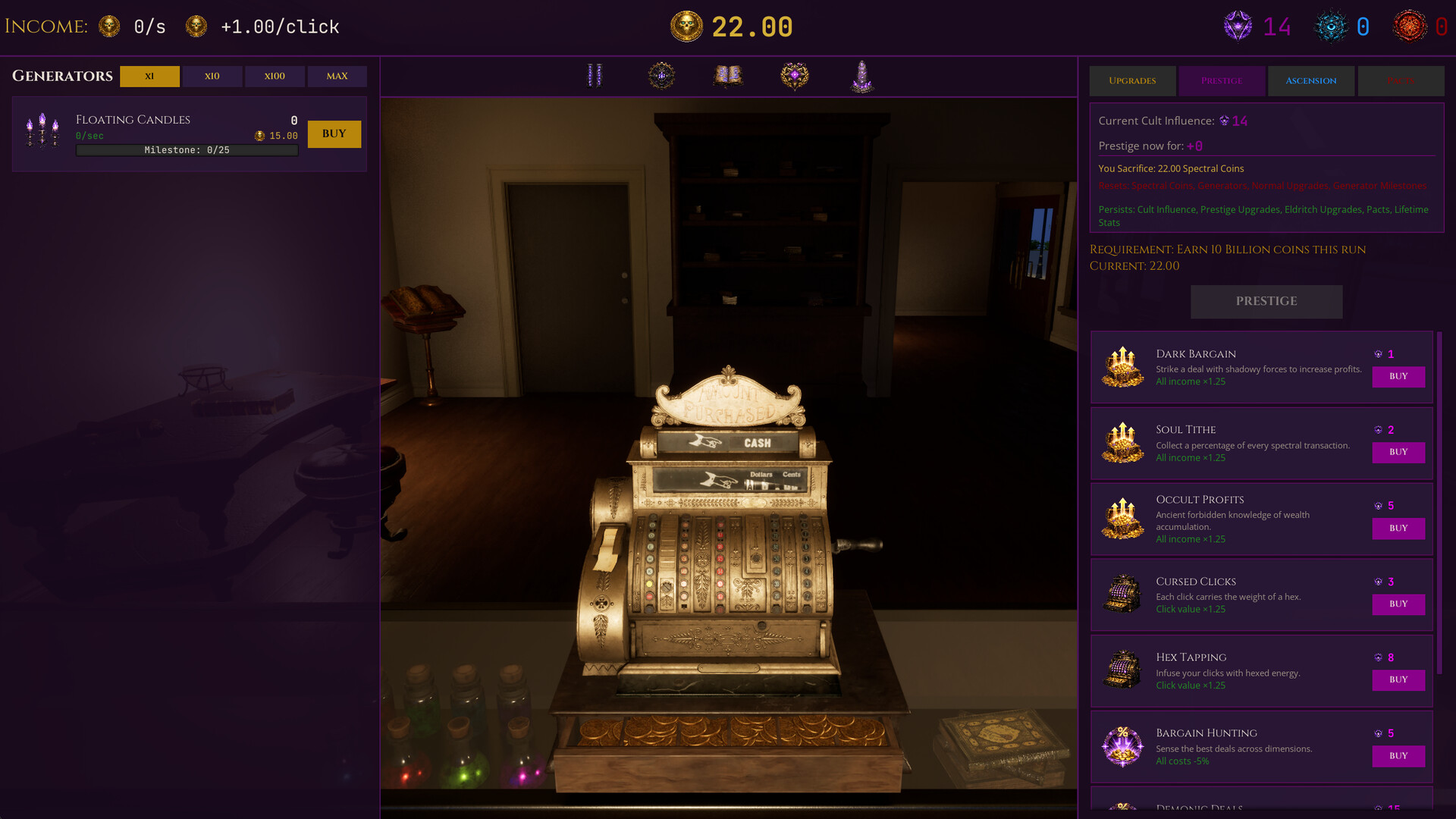 Occult Shop Clicker screenshot #5