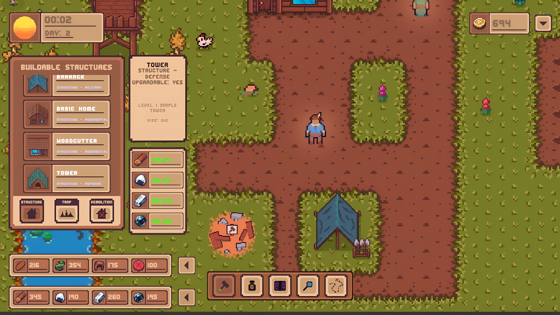 Awakening of Darkness: Build, Survive and Defend screenshot #2