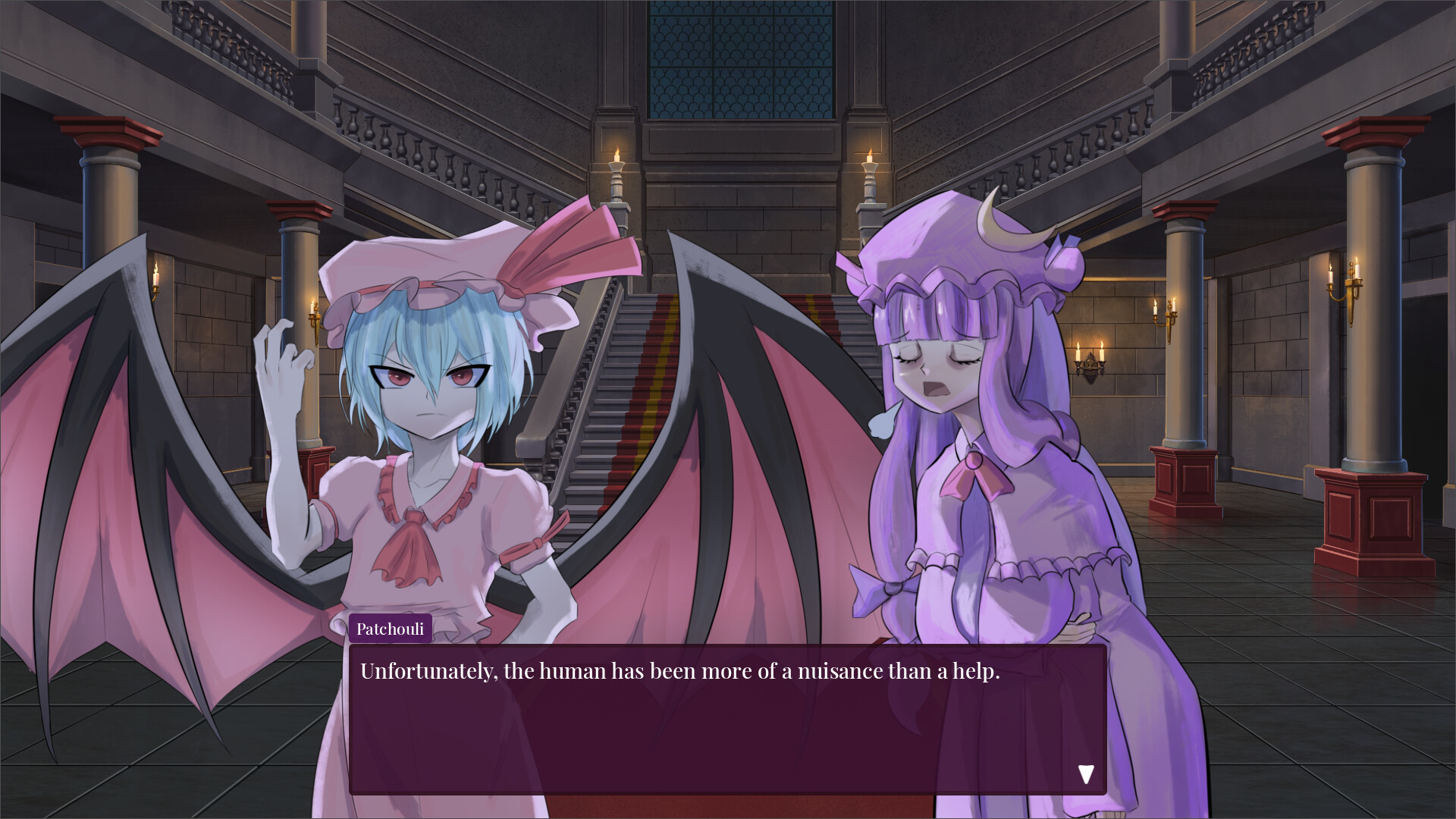Cursed Scarlet Mistresses: A Touhou Taleのスクリーンショット 1