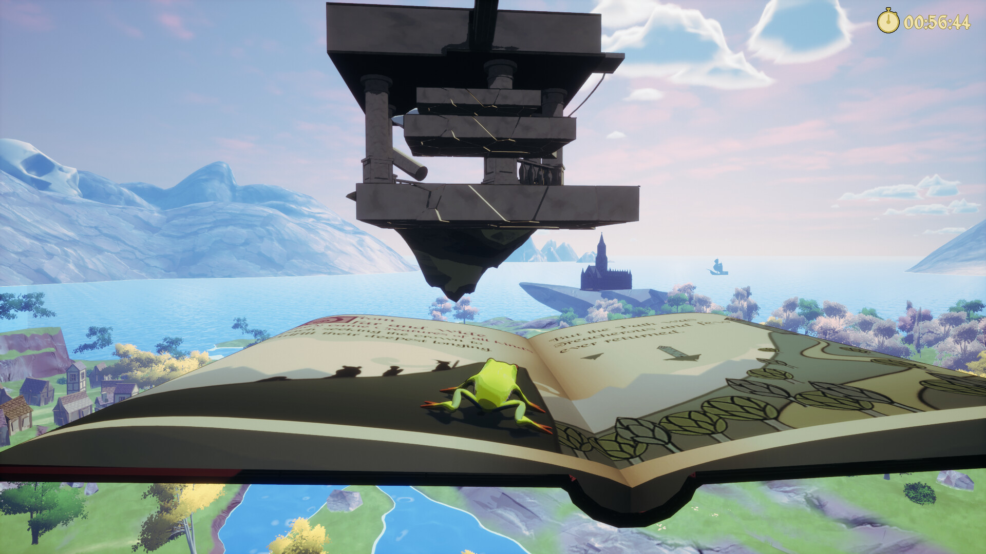 Hopward: A Frog Climbing Game screenshot 3