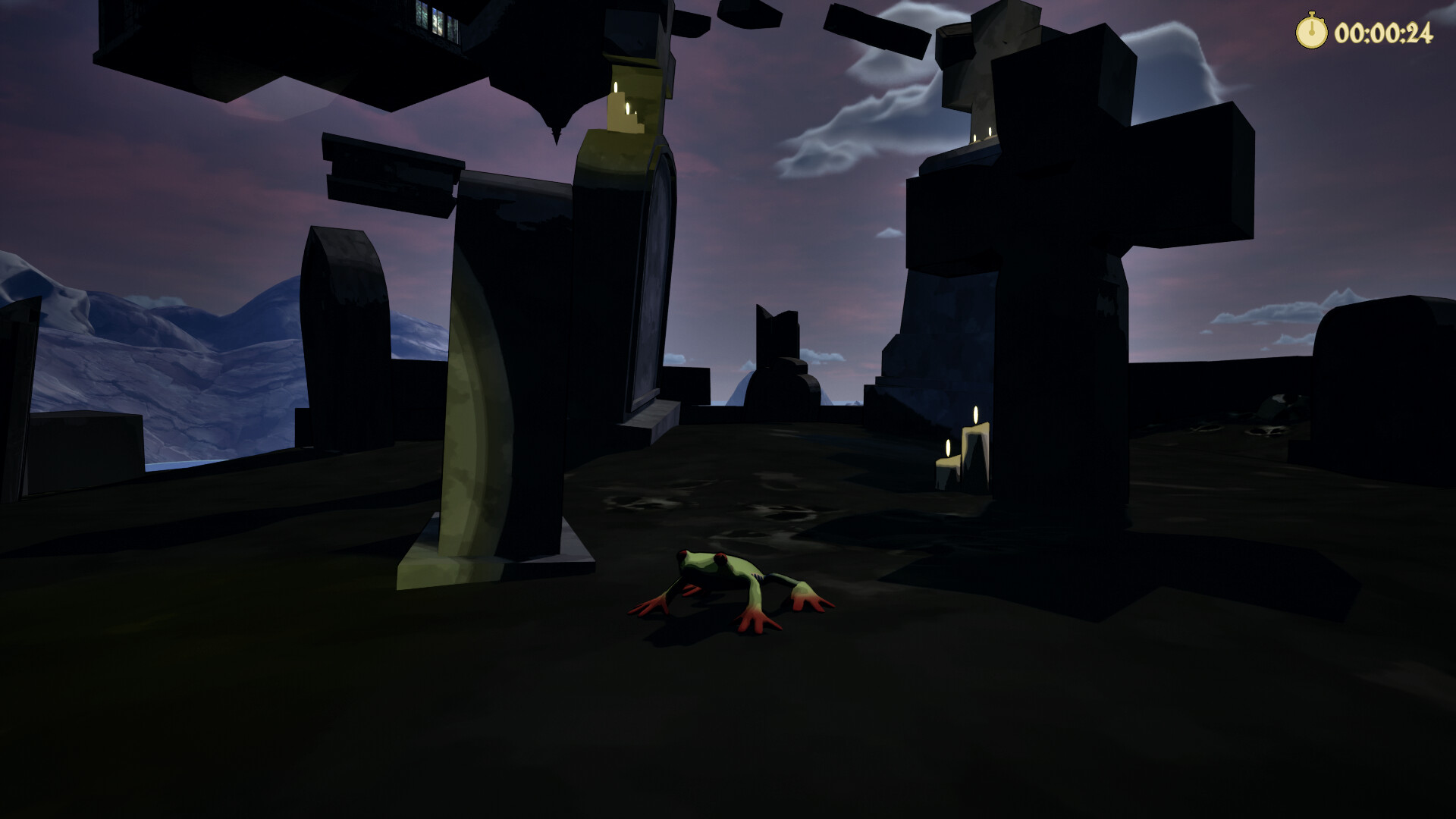 Hopward: A Frog Climbing Game screenshot 6