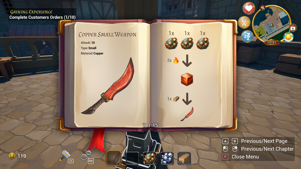 Heat 'n Hit: The Blacksmith Simulator.