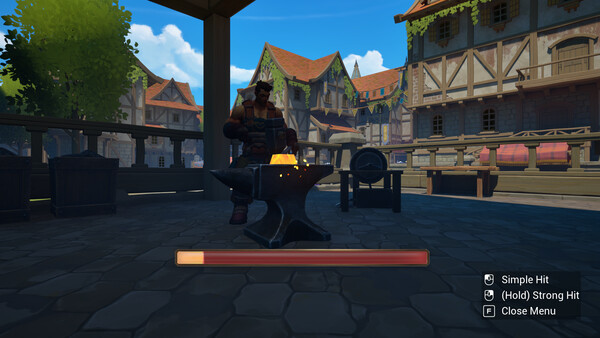 Heat 'n Hit: The Blacksmith Simulator game for Linux 1