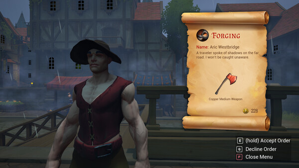 Heat 'n Hit: The Blacksmith Simulator.