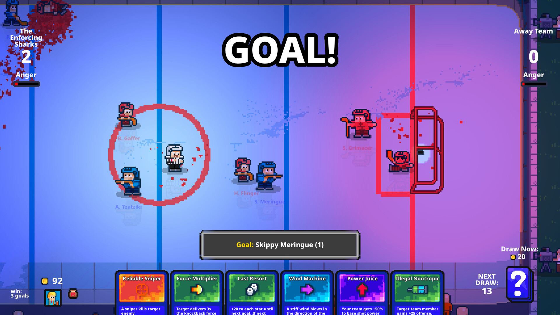 Super Blood Hockey: Rogue Manager screenshot 5