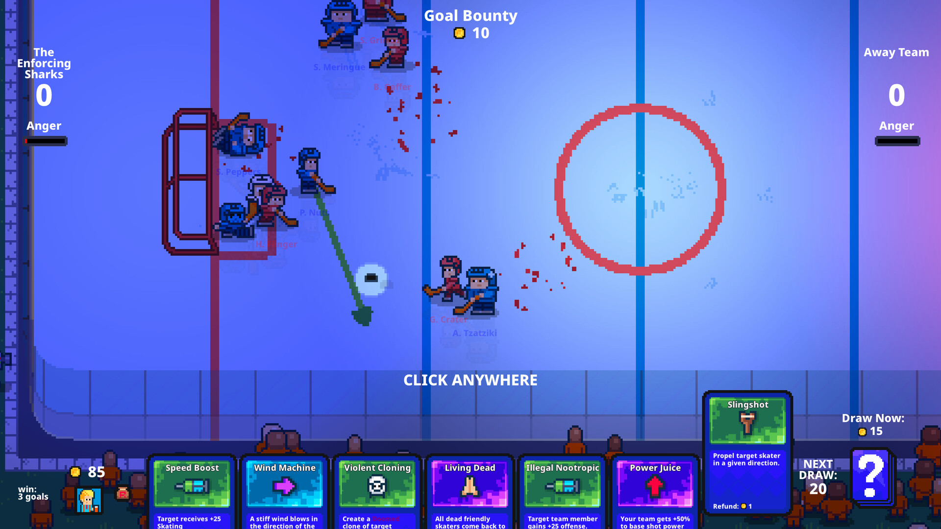 Super Blood Hockey: Rogue Manager screenshot 3