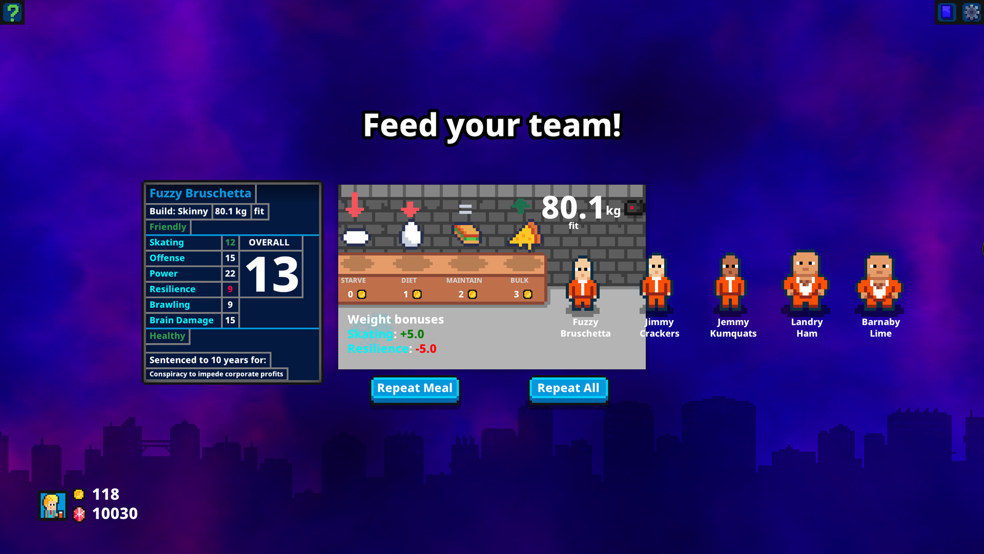 Super Blood Hockey: Rogue Manager screenshot 8