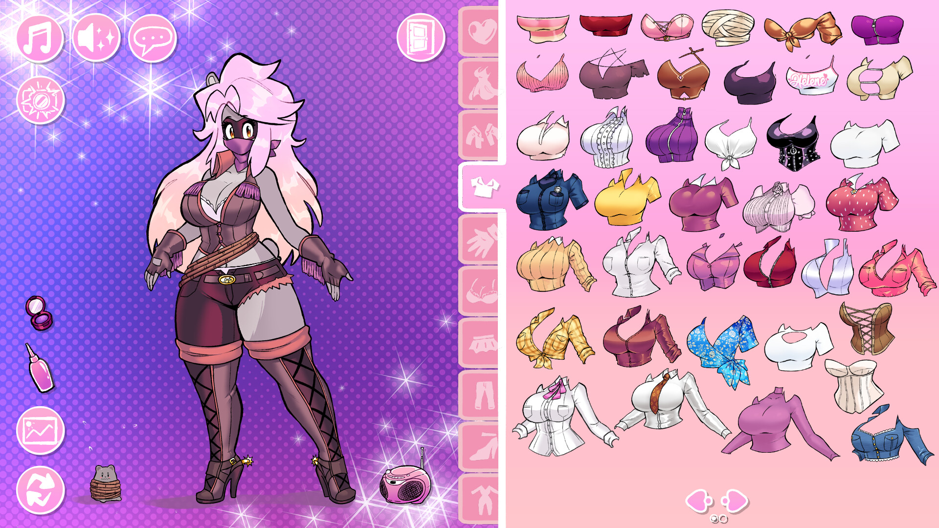 Dress-Up With Helene: Deluxe! - Outlaw Dress-Up Pack Featured Screenshot #1
