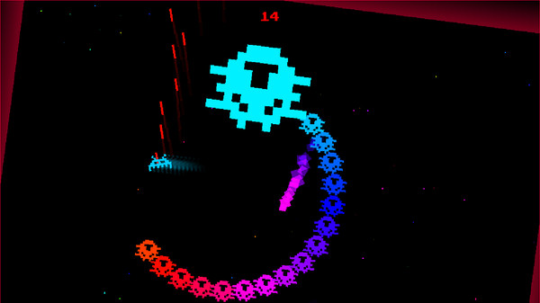 Screenshot z Void Invaders