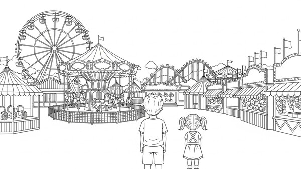 100 Cats Lost in Funfair Frenzy screenshot 4