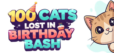 100 Cats Lost in Birthday Bash cover art