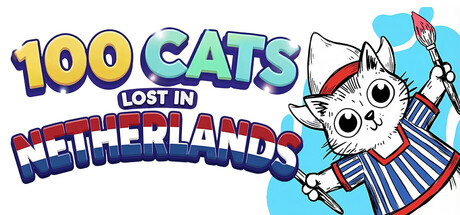 100 Cats Lost in Netherlands Find & Color