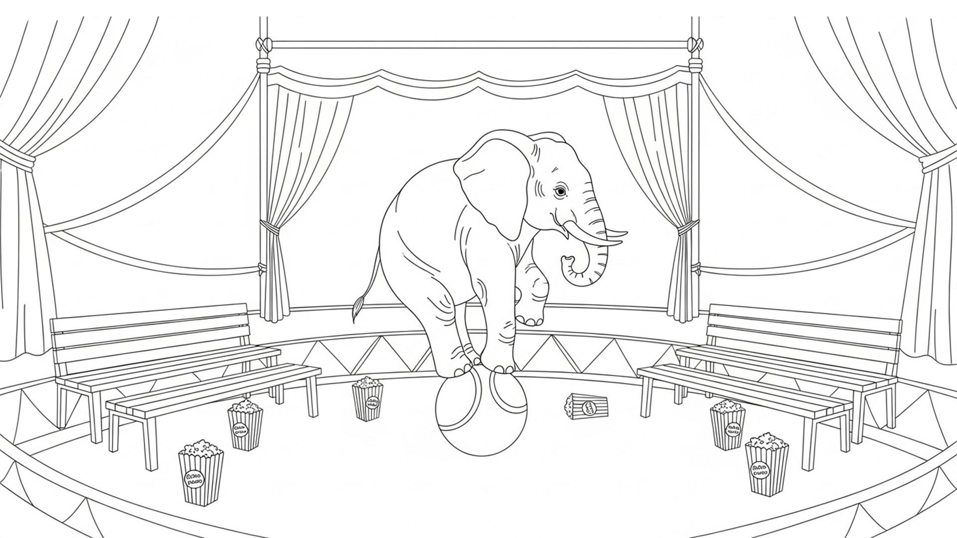 100 Cats Lost in Circus Escape screenshot #3