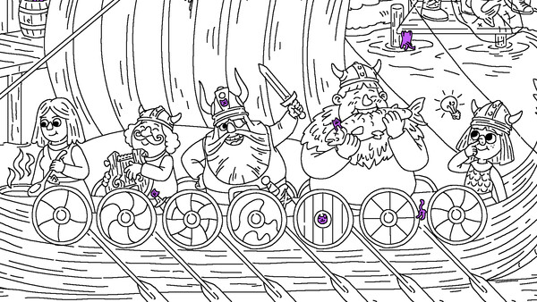 100 Cats Lost in Norway Find & Color screenshot 2