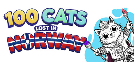 100 Cats Lost in Norway Find & Colorの作品画像