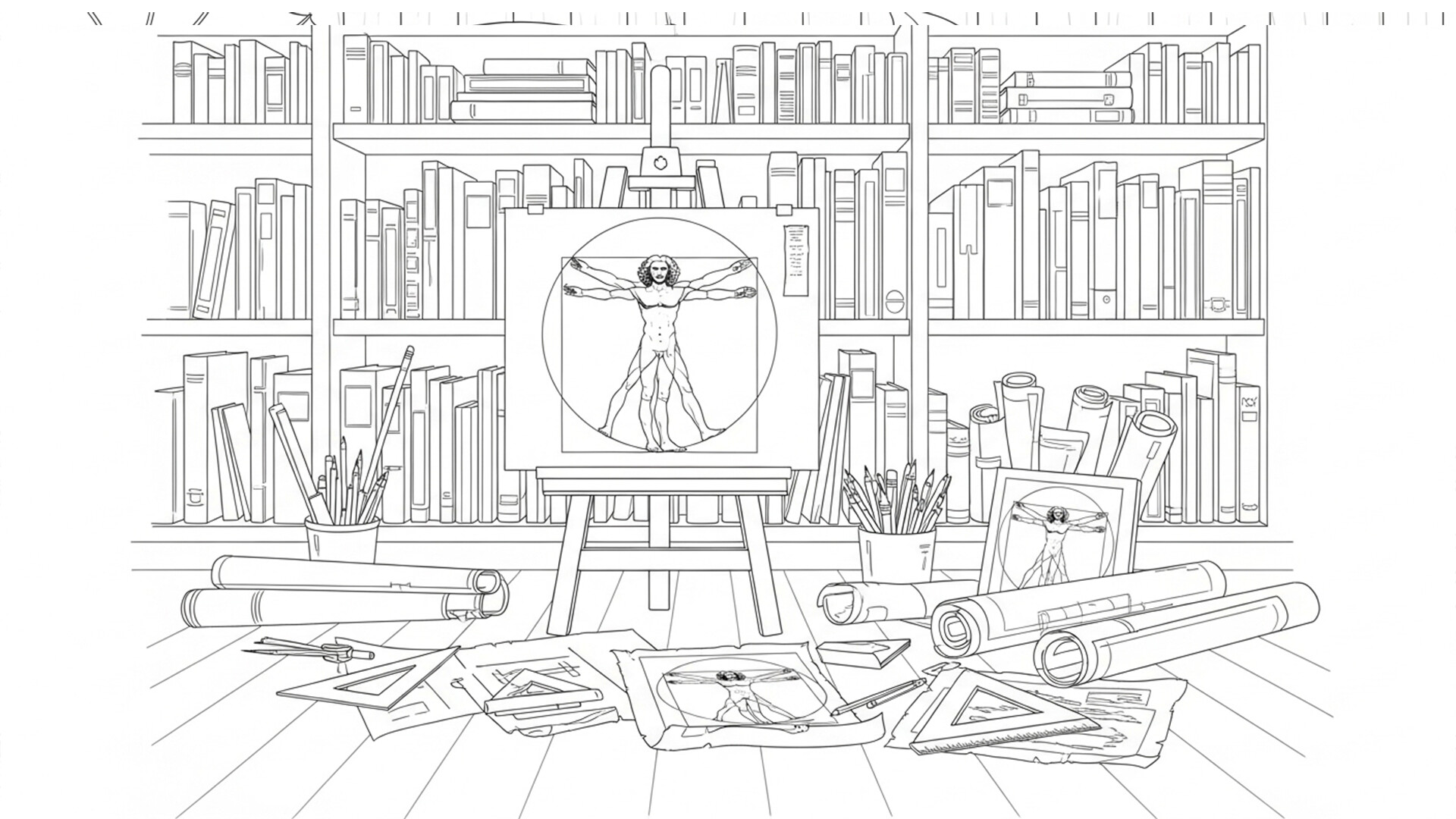 100 Cats Lost in Da Vinci’s Workshop Featured Screenshot #1