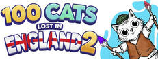100 Cats Lost In England 2 Find & Color